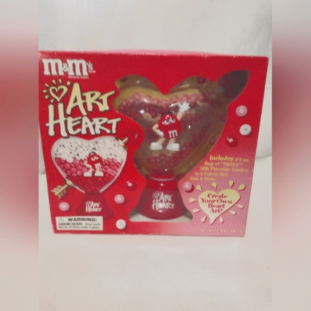 M&M candy dispensers in the box